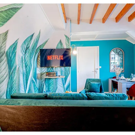 Le Cocon De La Cathedrale - Hypercentre - Jungle Chic - Vue Sur L'iton Et Cathedrale アパート