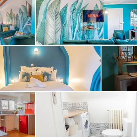 Le Cocon De La Cathedrale - Hypercentre - Jungle Chic - Vue Sur L'iton Et Cathedrale Apartament *